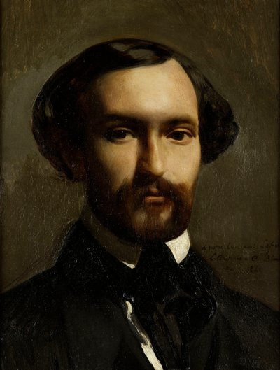 Charles Gounod zeneszerző portréja 1818-1893, 1841. alkotó: Charles Octave Blanchard