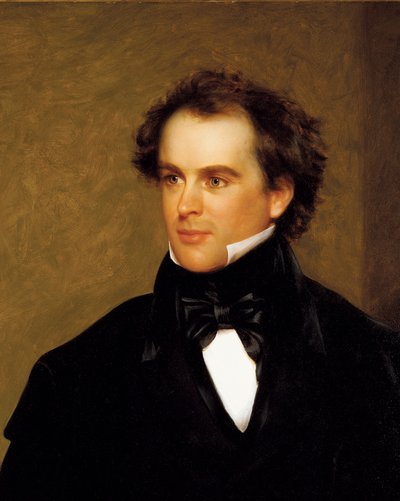 Nathaniel Hawthorne (1804-64) 1840 (olaj, vászon) alkotó: Charles Osgood