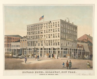 Howard Hotel, Broadway, New York alkotó: Charles Parsons