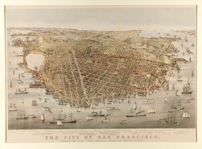 San Francisco városa – madár alkotó: Charles Parsons