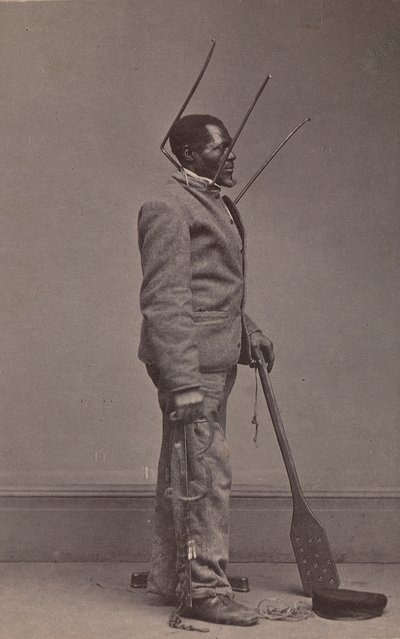 Wilson, márkás rabszolga New Orleansból, 1863. alkotó: Charles Paxson
