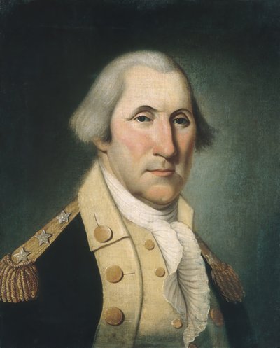 George Washington, kb. 1790. alkotó: Charles Peale Polk