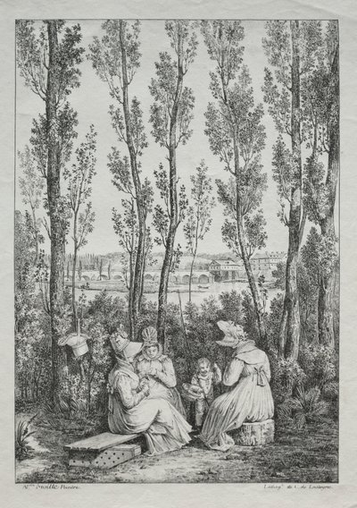 A Piknik. alkotó: Charles Philibert Lasteyrie du Saillant