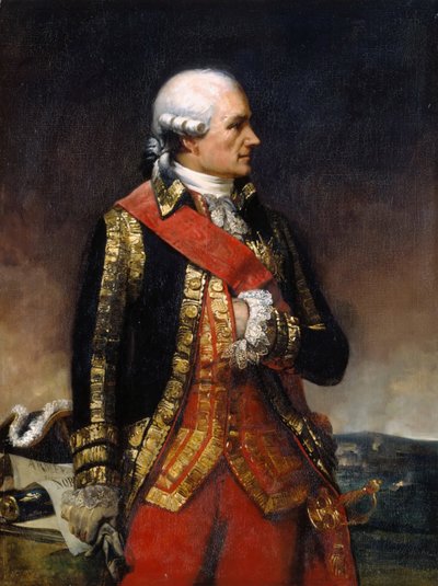 Jean-Baptiste-Donatien de Vimeur, Rochambeau grófja alkotó: Charles-Philippe Lariviere