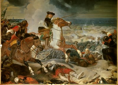 Harmincéves háború: „” Dűnecsata Dunkerque székhelyén, amelyet Henri de La Tour d