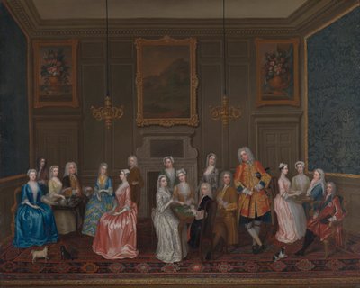 Tea Party Lord Harrington házában, St. James