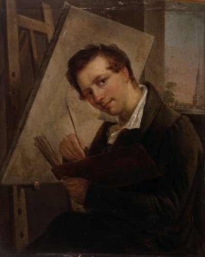 Önarckép alkotó: Charles Picqué