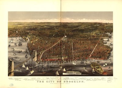 Brooklyn városa. alkotó: Charles R. Parsons