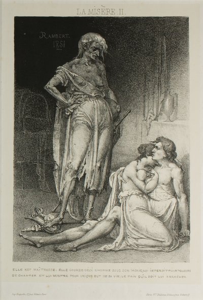 Második tányér a Miseryből alkotó: Charles Rambert