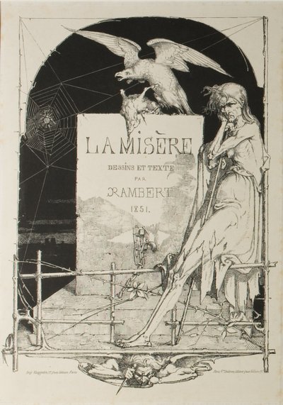 Címlap a Miseryből alkotó: Charles Rambert