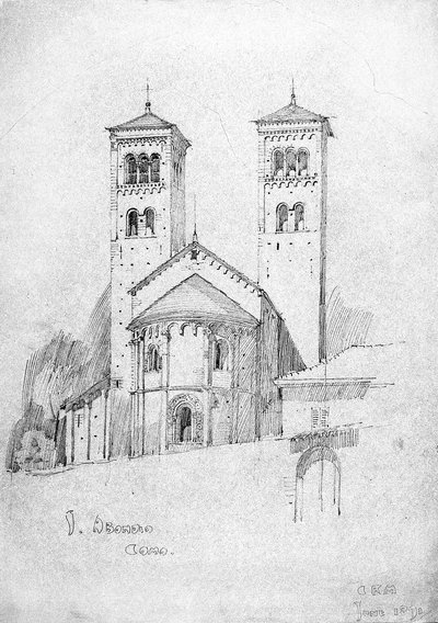 S. Abondio, Como, 1891 alkotó: Charles Rennie Mackintosh
