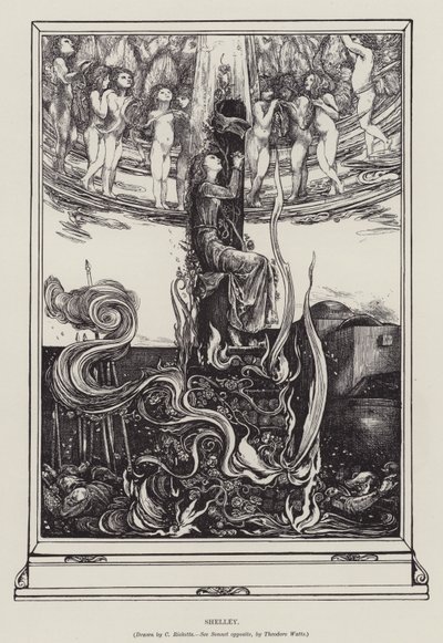 Shelley (litho) alkotó: Charles Ricketts