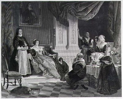 Sancho és a hercegnő, R. Staines metszet (metszet) (lásd még 15321) alkotó: Charles Robert (after) Leslie