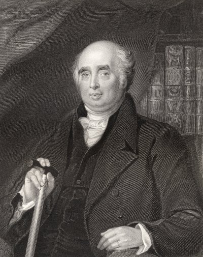 Henry Richard Fox, H. Robinson metszet, a National Portrait Gallery III. kötetéből, megjelent 1835 körül alkotó: Charles Robert Leslie