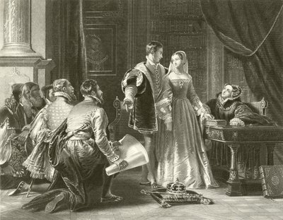 Lady Jane Grey vonakodása a koronát elfogadni alkotó: Charles Robert Leslie