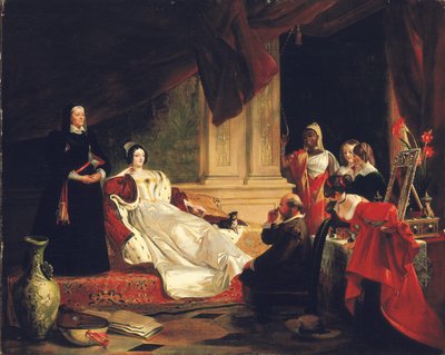 Sancho Panza a hercegnő lakásában, 1857 alkotó: Charles Robert Leslie