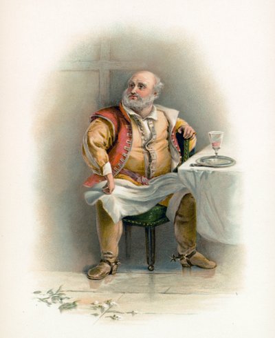 Shakespeare Falstaffja alkotó: Charles Robert Leslie
