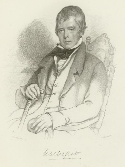 Sir Walter Scott alkotó: Charles Robert Leslie