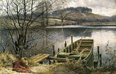 A folyami komp (akvarell és gouache) alkotó: Charles Robertson