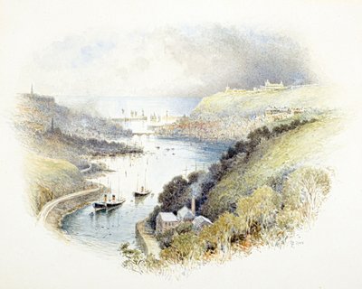 Whitby, Yorkshire (akvarell) alkotó: Charles Robertson