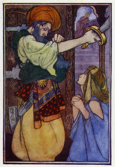 Kékszakáll (színes litó) alkotó: Charles Robinson