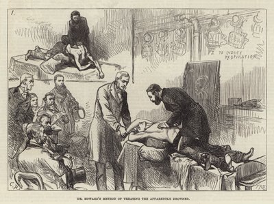 Dr. Howard módszere a látszólag megfulladtak kezelésére alkotó: Sir John Charles Robinson