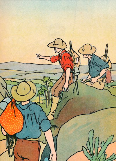 Korai telepesek Ausztráliában, 1912 alkotó: Charles Robinson
