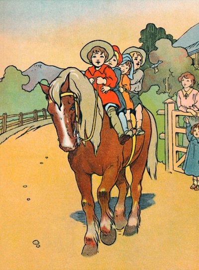Iskolába járni Új-Zélandra, 1912 alkotó: Charles Robinson