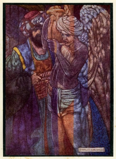 Illusztráció Omar Khayyam rubájához alkotó: Charles Robinson