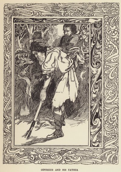 Odüsszeusz és apja alkotó: Sir John Charles Robinson