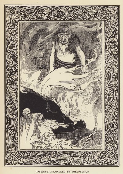 Odüsszeuszt Polyphemus fedezte fel alkotó: Sir John Charles Robinson