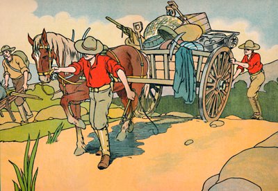 Irány az Aranymezőkre, 1912 alkotó: Charles Robinson