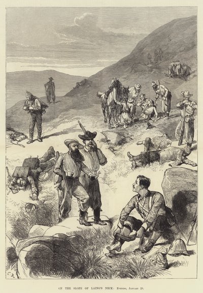 Laing nyakának lejtőjén, este, január 28 alkotó: Sir John Charles Robinson
