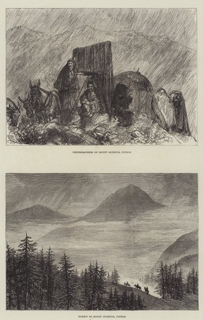 Ciprus vázlatai alkotó: Sir John Charles Robinson