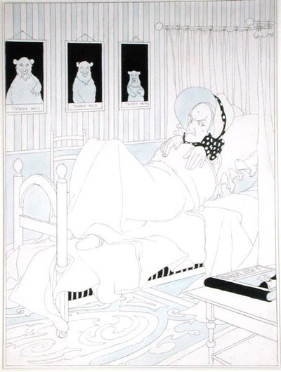 „Így takarta magát”, illusztráció a „The Big Book of Fairy Tales” című kötetben, Walter Jerrod szerkesztésében, 1911-ben (toll és tinta akvarellel papíron) alkotó: Charles Robinson