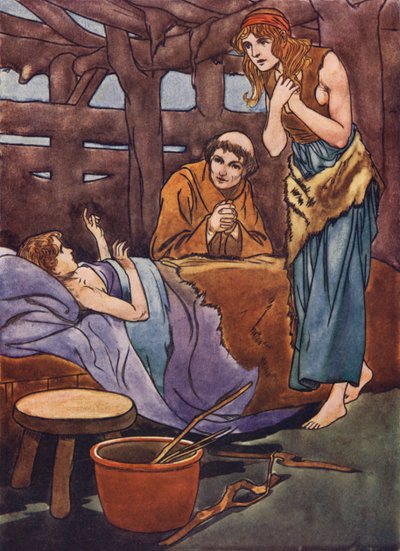 Szent Dávid és a halott fiú alkotó: Charles Robinson