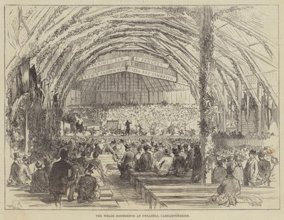 A walesi Eisteddfod Pwllheliben, Carnarvonshire-ben alkotó: Sir John Charles Robinson
