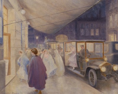 Érkezés az Operába alkotó: Charles Robinson Sykes