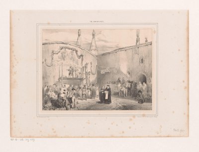 Előkészületek egy bulira Les preparatifs pour la fete alkotó: Charles Rochussen
