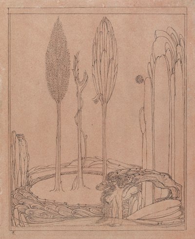 Guggolás a Marge mellett, 19. század vége alkotó: Charles S Ricketts