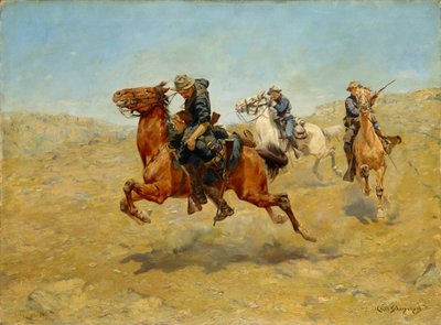 Bunkie, 1899 alkotó: Charles Schreyvogel