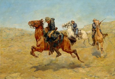 Bunkie-m, 1899-ben fejeződött be. alkotó: Charles Schreyvogel
