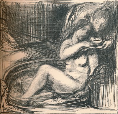 „A csésze tea”, 1891 alkotó: Charles Shannon