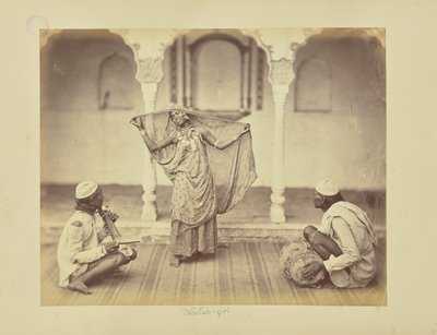 Nautch - lány alkotó: Charles Shepherd