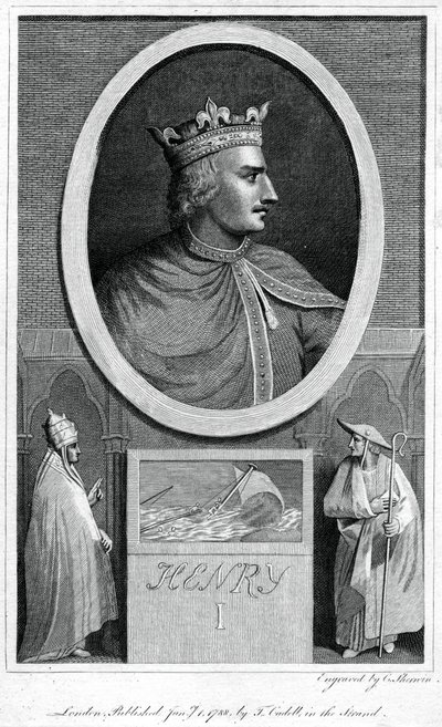 I. Henrik angol király, 1788. alkotó: Charles Sherwin