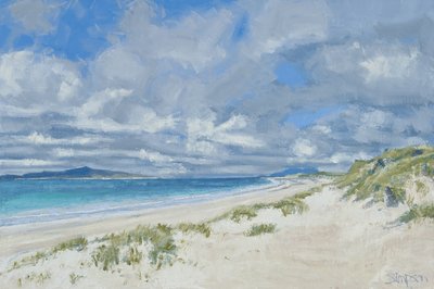 West Beach, Berneray, 2013 (olaj, vászon) alkotó: Charles Simpson