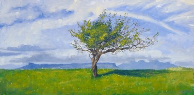 West Coast Tree, 2015 (olaj, vászon) alkotó: Charles Simpson