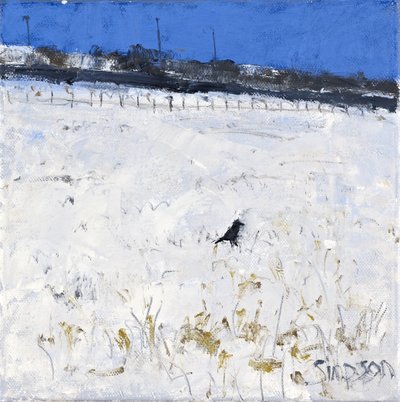 Téli varjú, 2011 (olaj, vászon) alkotó: Charles Simpson
