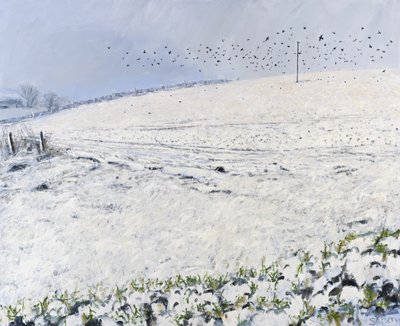 Téli varjak, 2012 (olaj, vászon) alkotó: Charles Simpson