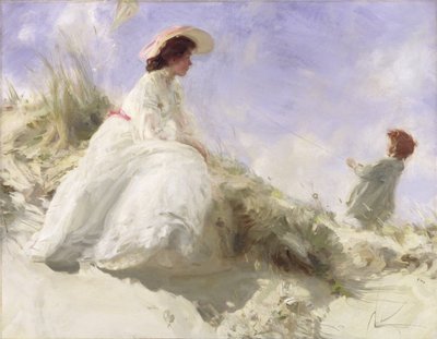 A sárkány (olaj, vászon) alkotó: Charles Sims